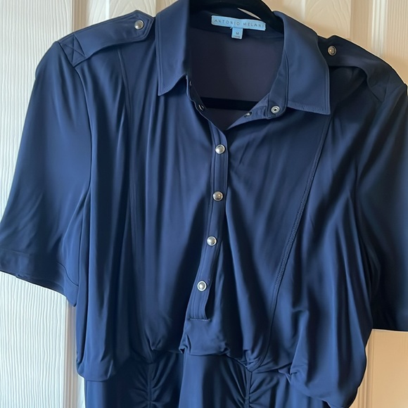 Antonio Melani Women’s Navy Dress size Medium - Picture 2 of 3